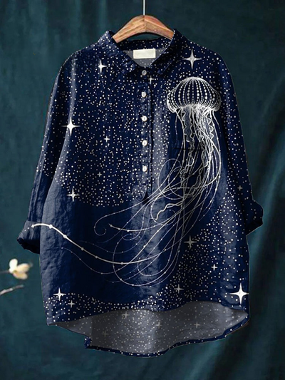 Marina | Starlit Jellyfish Shirt