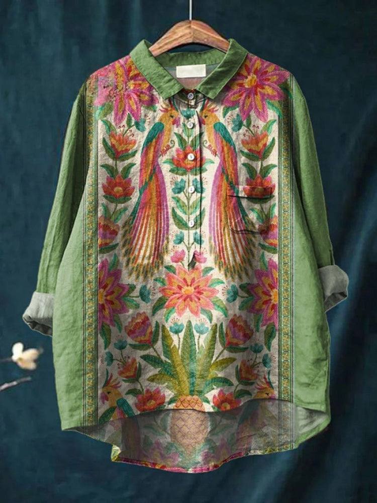 Pamela | Paradise Bloom Blouse