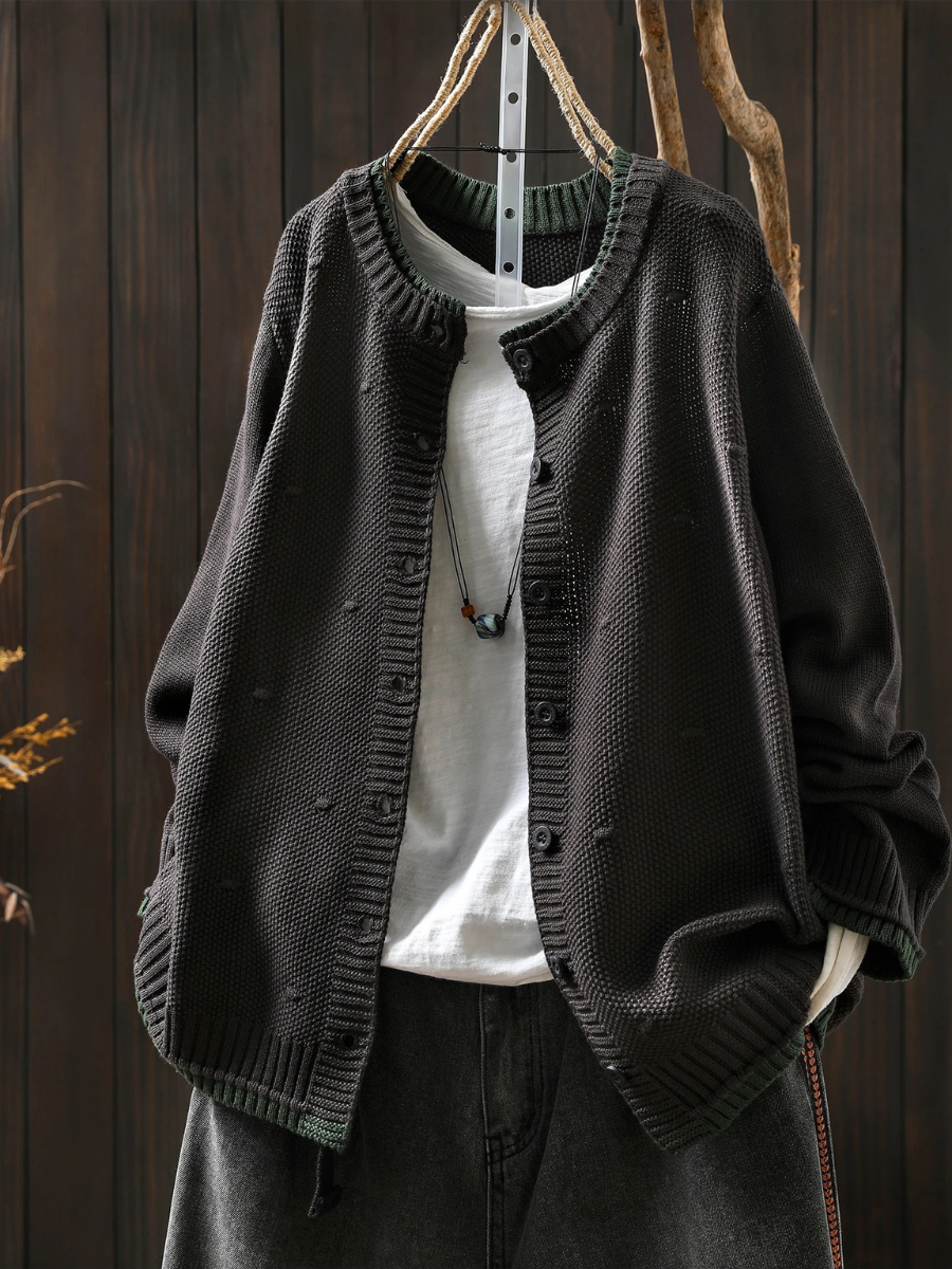 Mariela | Relaxed Button Cardigan