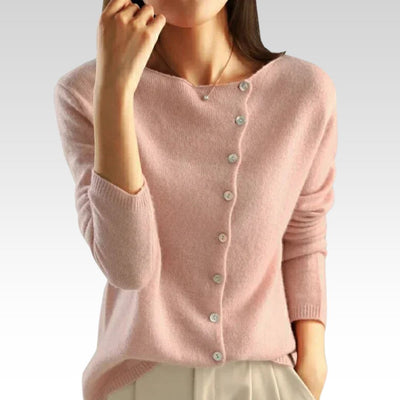 Lulu | Elegant Button Sweater