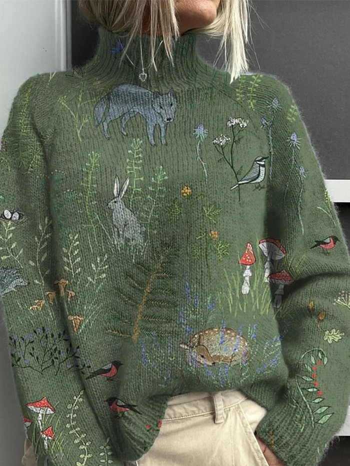 Nancy | Woodland Whisper Sweater