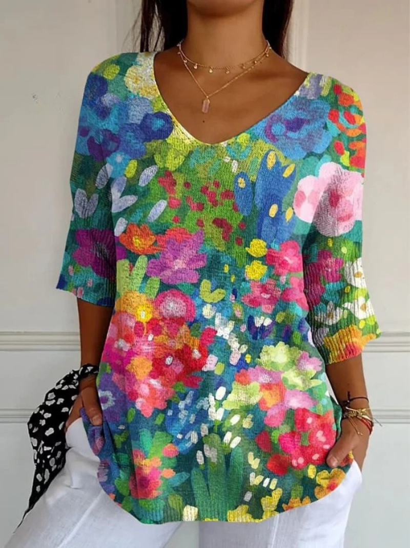 Annalise  | Color Meadow Blouse