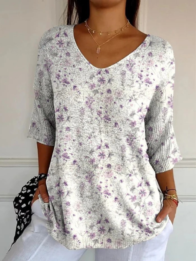 Jazmine | Lavender Whisper Blouse