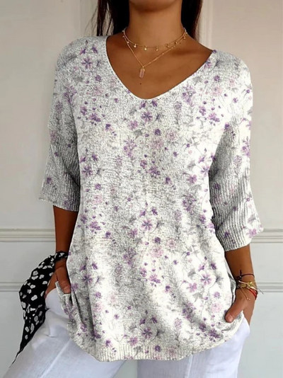 Jazmine | Lavender Whisper Blouse