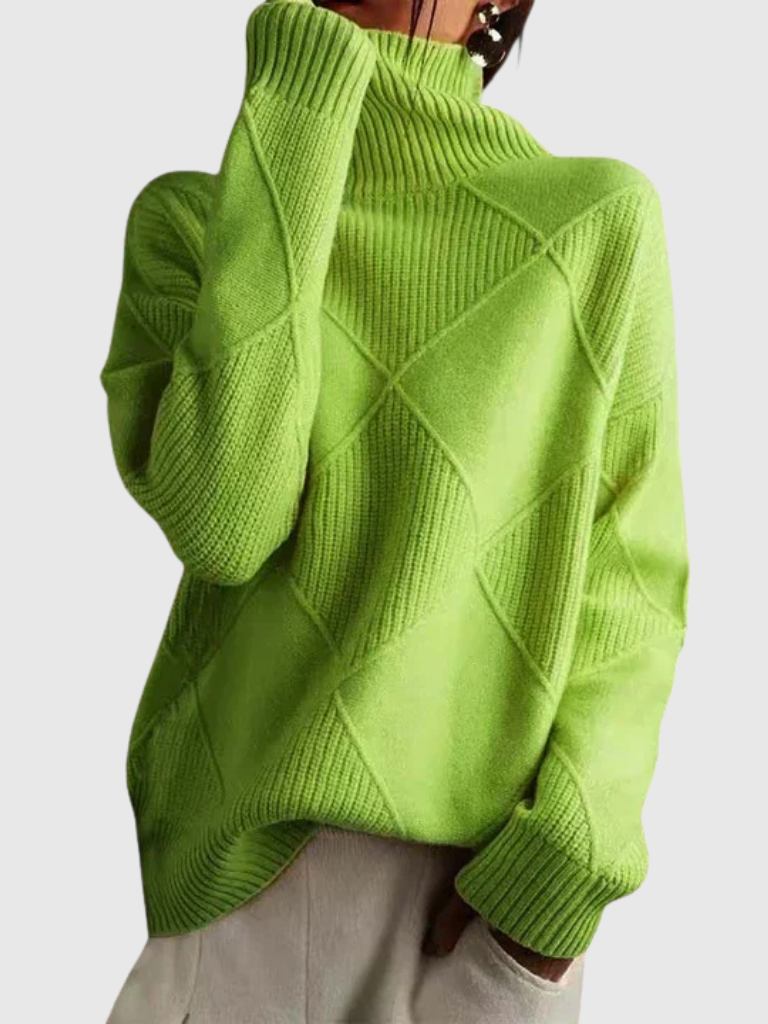 Antoinette | High Neck Sweater