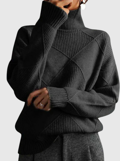 Antoinette | High Neck Sweater