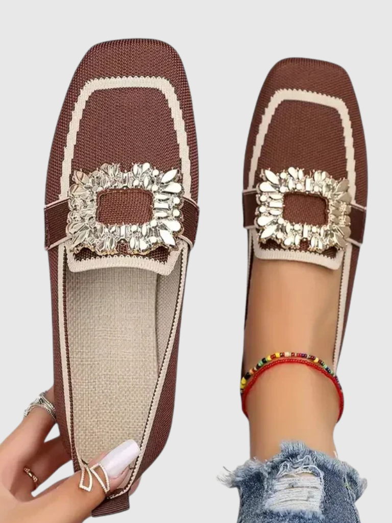 Ollie | Embellished Loafers