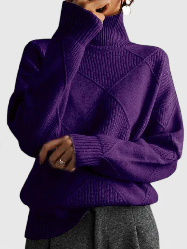 Antoinette | High Neck Sweater