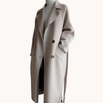 Danielle | Longline Wool Coat