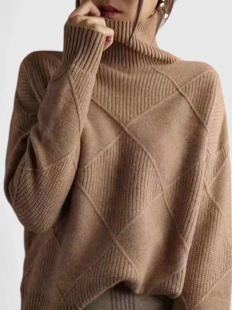 Antoinette | High Neck Sweater