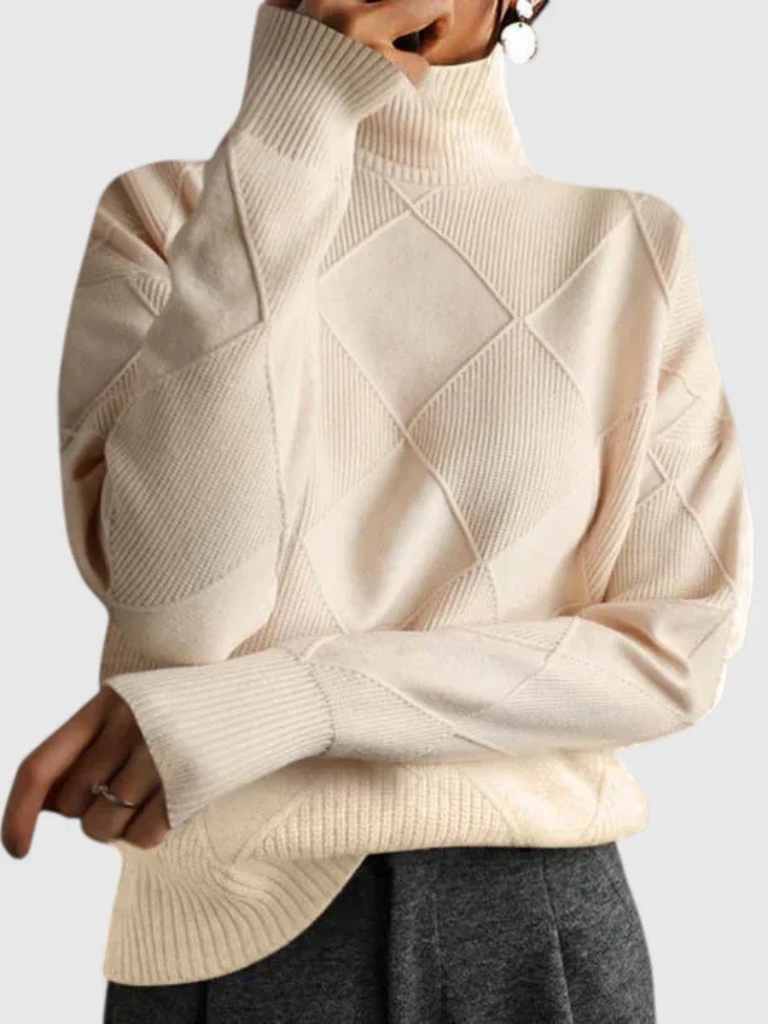 Antoinette | High Neck Sweater