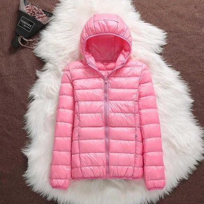 Floryn | Blush Glow Puffer Jacket