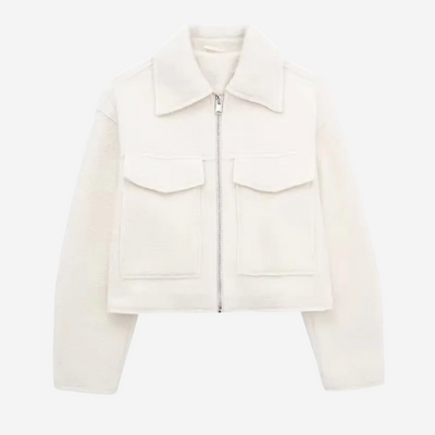 Deena | Classic Wool Zip Jacket