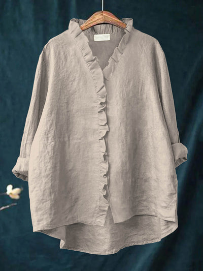 Vanessa | Ruffled Elegance Blouse