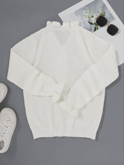 Madeline | Elegant Ruffle Sweater