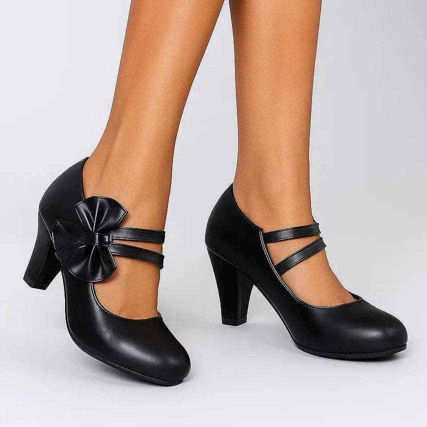 Marina | Classic Bow Heels
