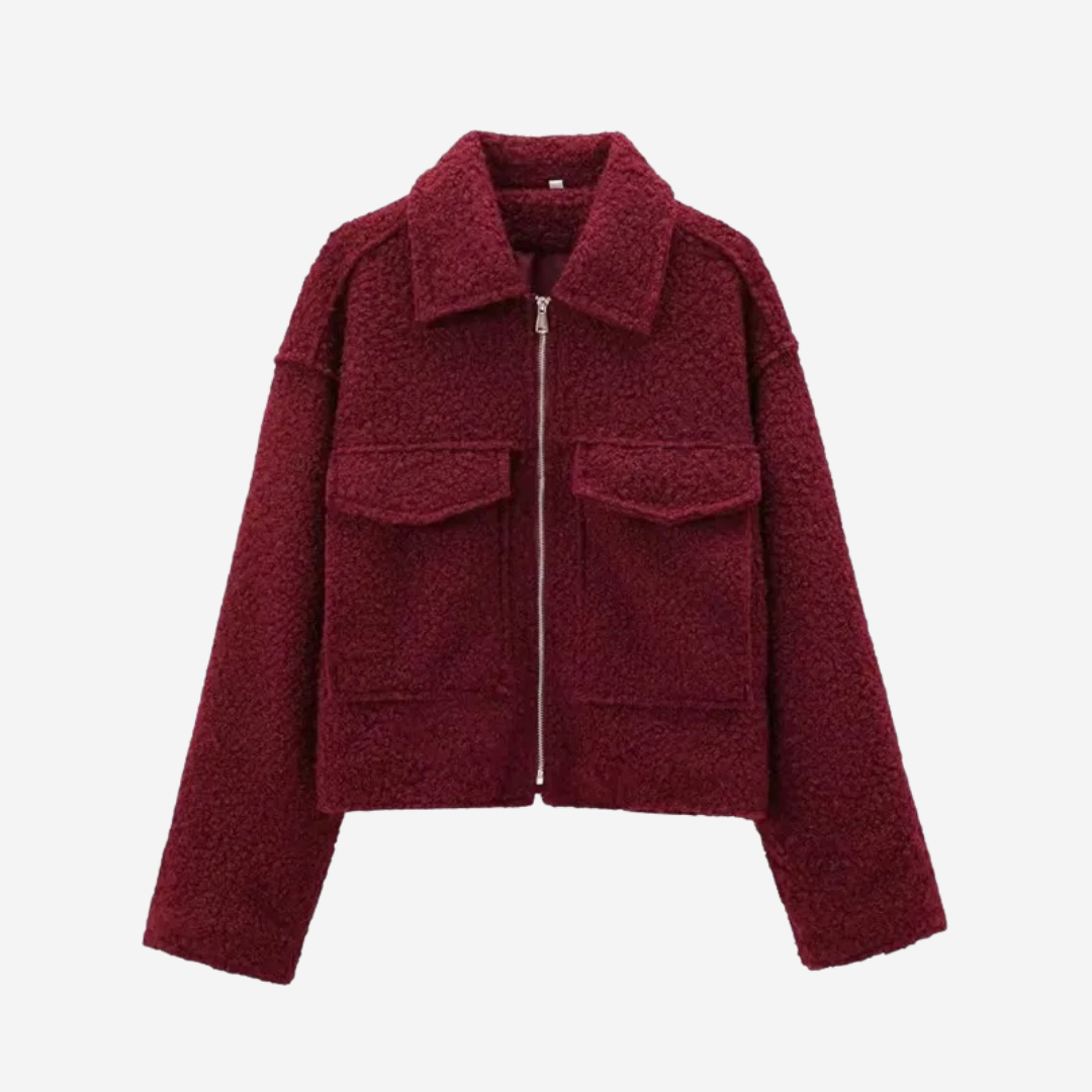 Deena | Classic Wool Zip Jacket