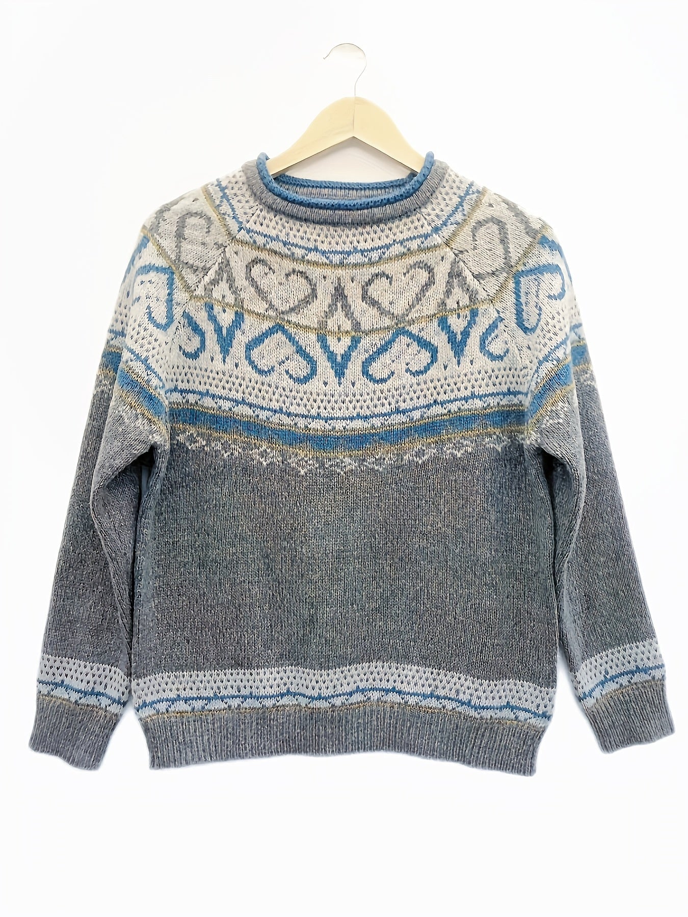 Evelyn | Silver Fjord Sweater