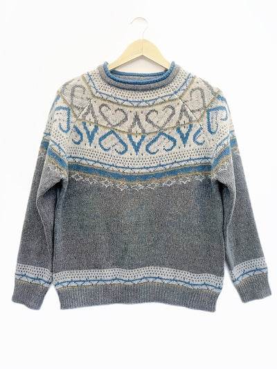 Evelyn | Silver Fjord Sweater