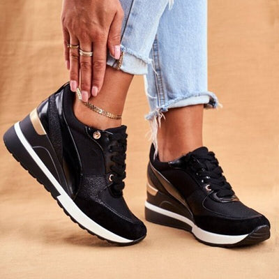 Liana | Metallic Accent Sneakers