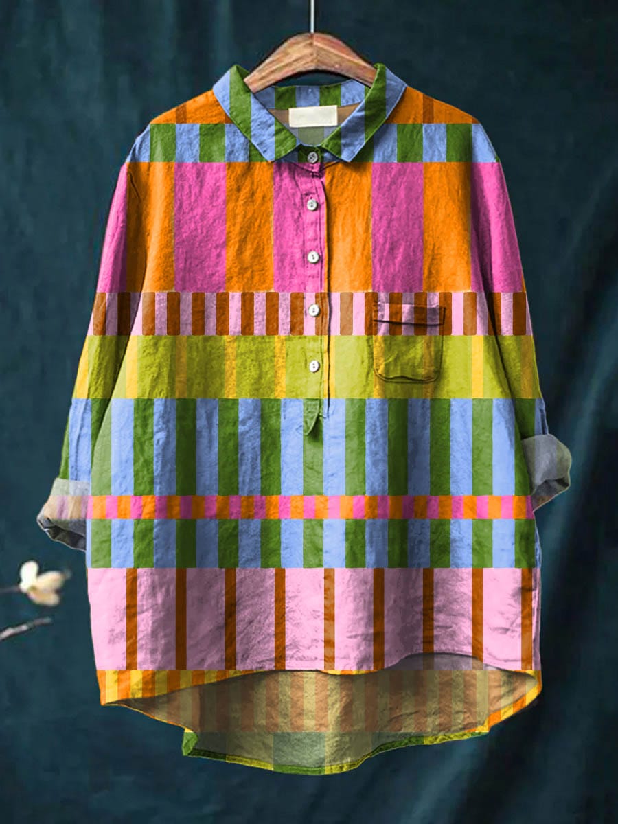 Caroline | Joyful Stripes Shirt