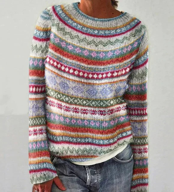 Willow | Nordic Bloom Sweater