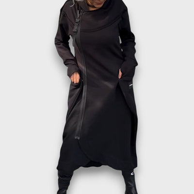 Monique | Hooded Maxi Coat