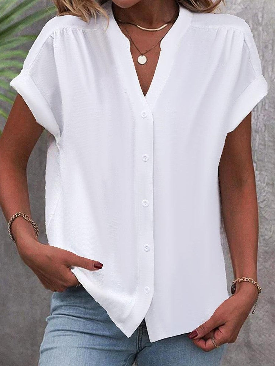 Lexie | Classic White Blouse