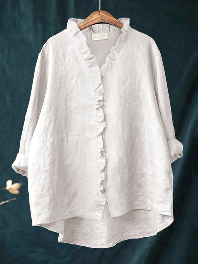 Vanessa | Ruffled Elegance Blouse