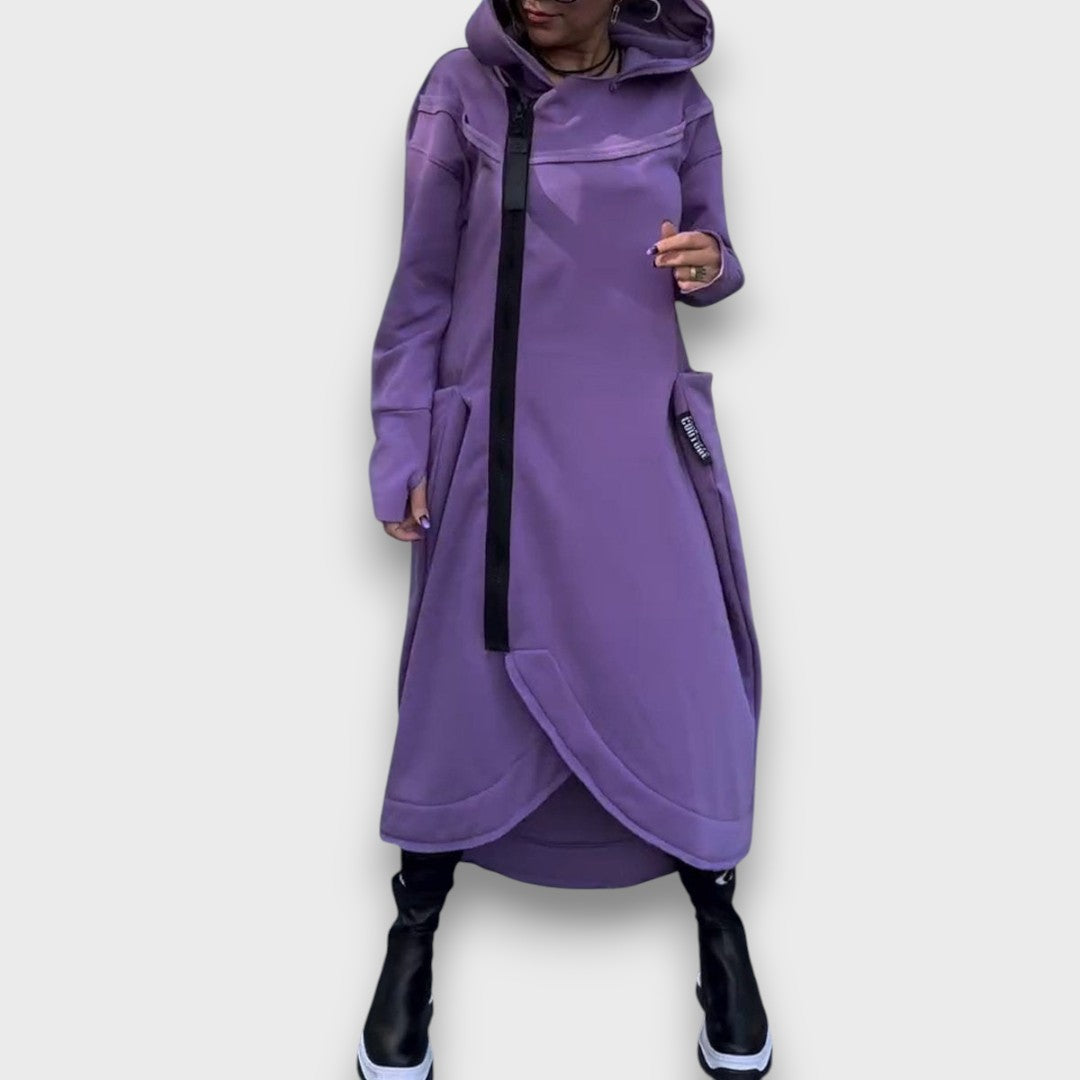 Monique | Hooded Maxi Coat