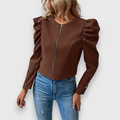 Phoebe | Puff Shoulder Blazer