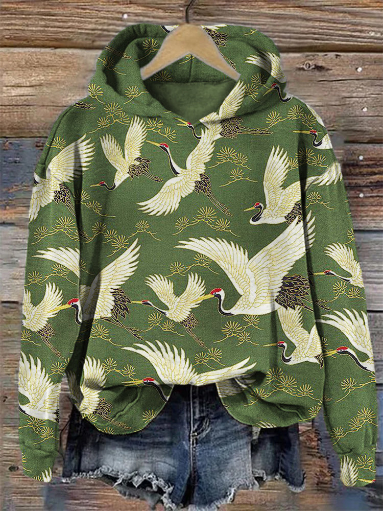 Emi | Eternal Crane Hoodie