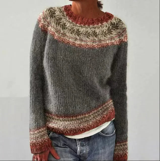 Willow | Nordic Bloom Sweater