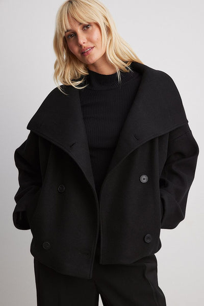 Adriana | Modern Wool Peacoat