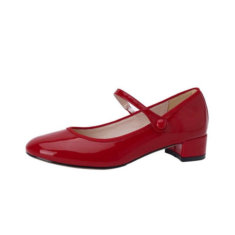 Elara | Classic Mary Jane Flats