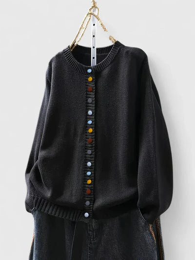 Deborah | Embroidered Detail Cardigan