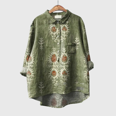 Jane  | Colorful Floral Blouse