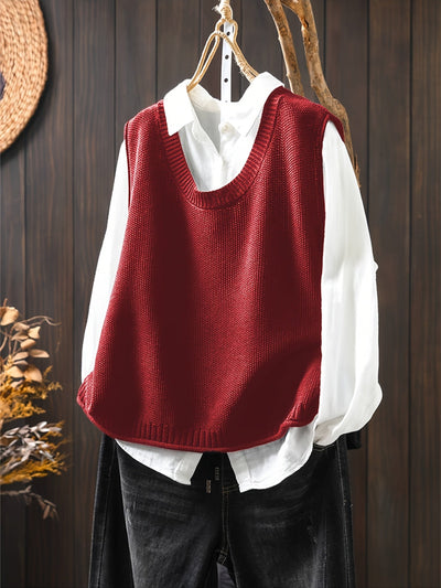 Piper | Minimalist Knit Vest