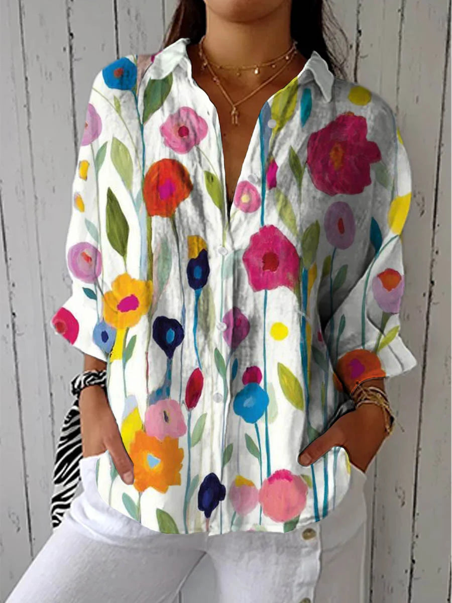 Caroline | Spring Garden Blouse