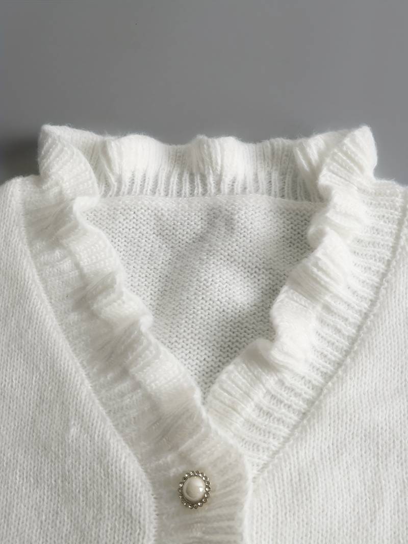 Phoebe | Elegant Ruffle Sweater