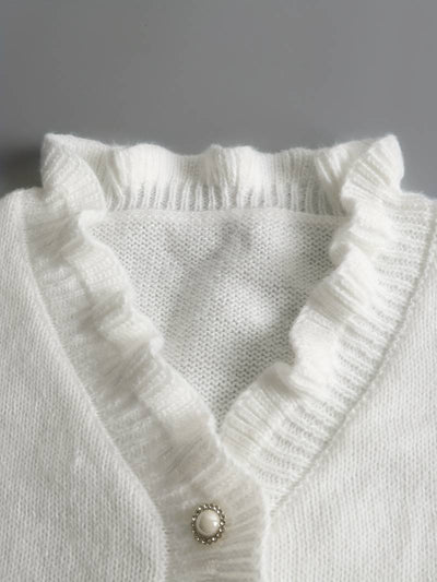Phoebe | Elegant Ruffle Sweater