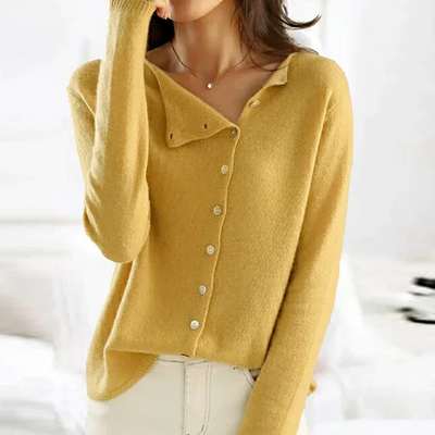 Olivia | Elegant Button Sweater