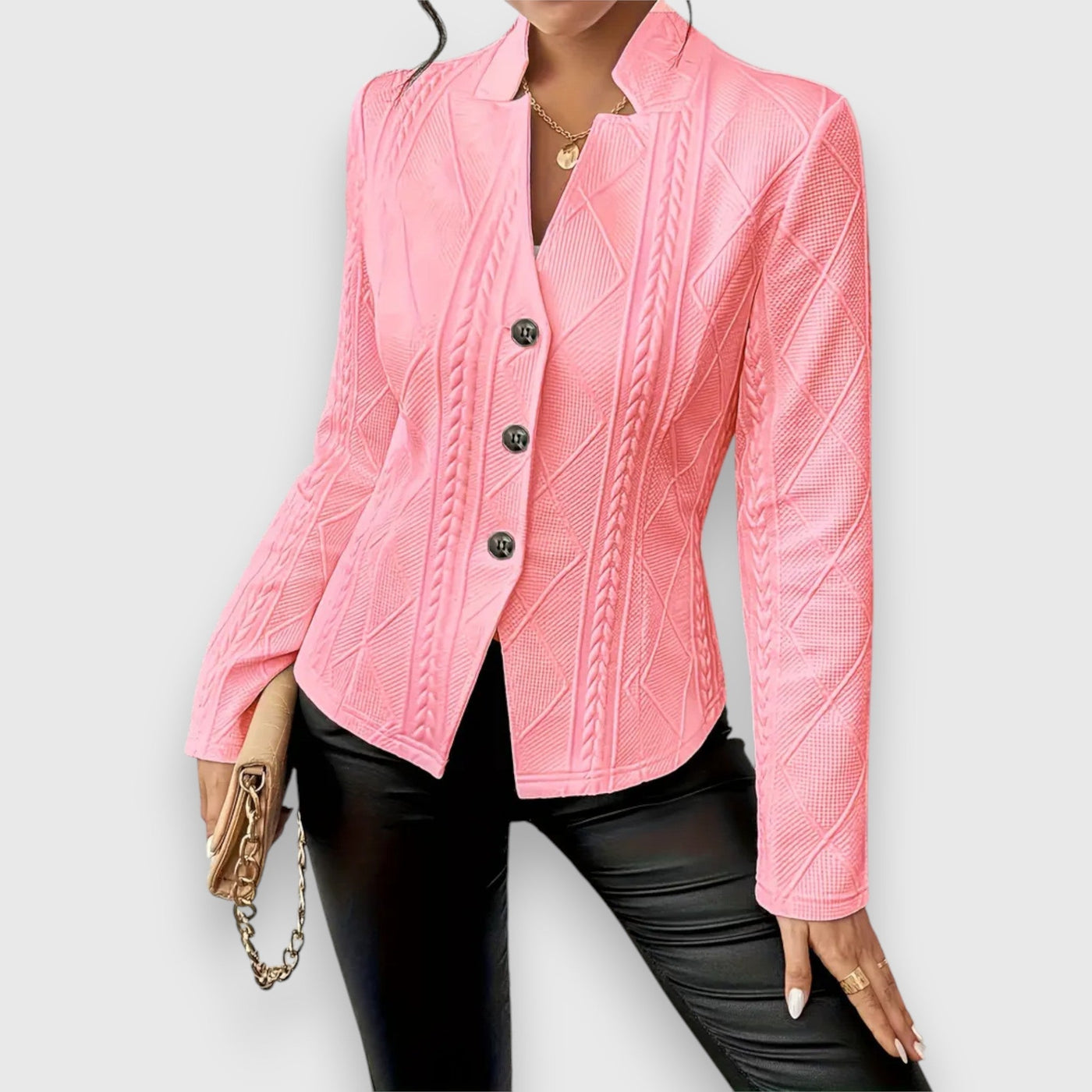 Holly | Textured Blazer