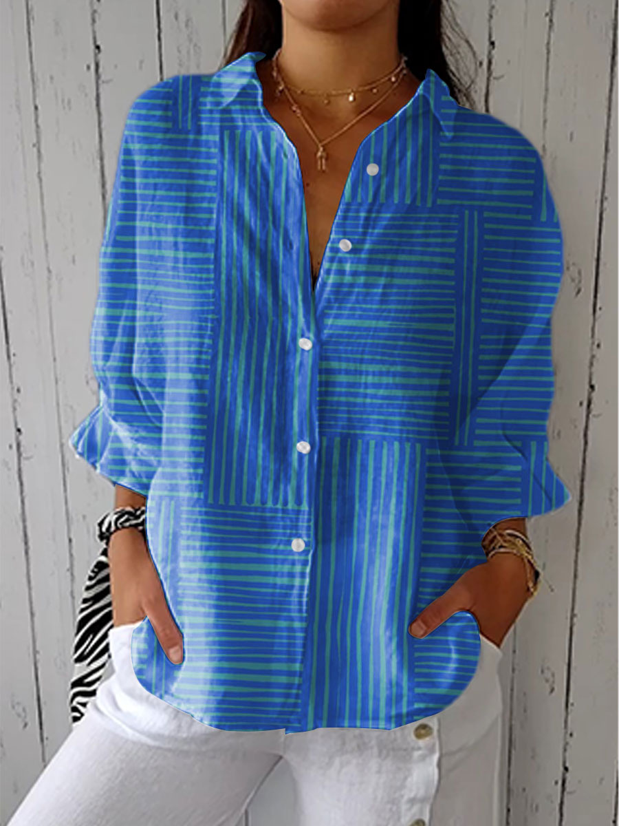 Bailey | Ocean Stripe Shirt