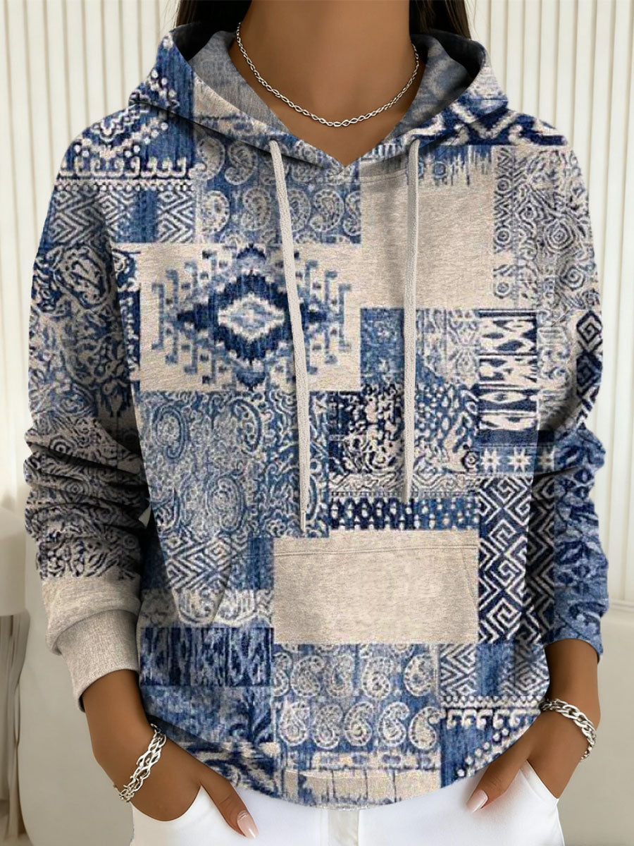 Callie | Patchwork Hoodie