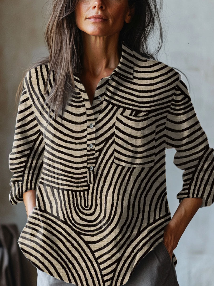 Cecilia | Modern Lines Blouse