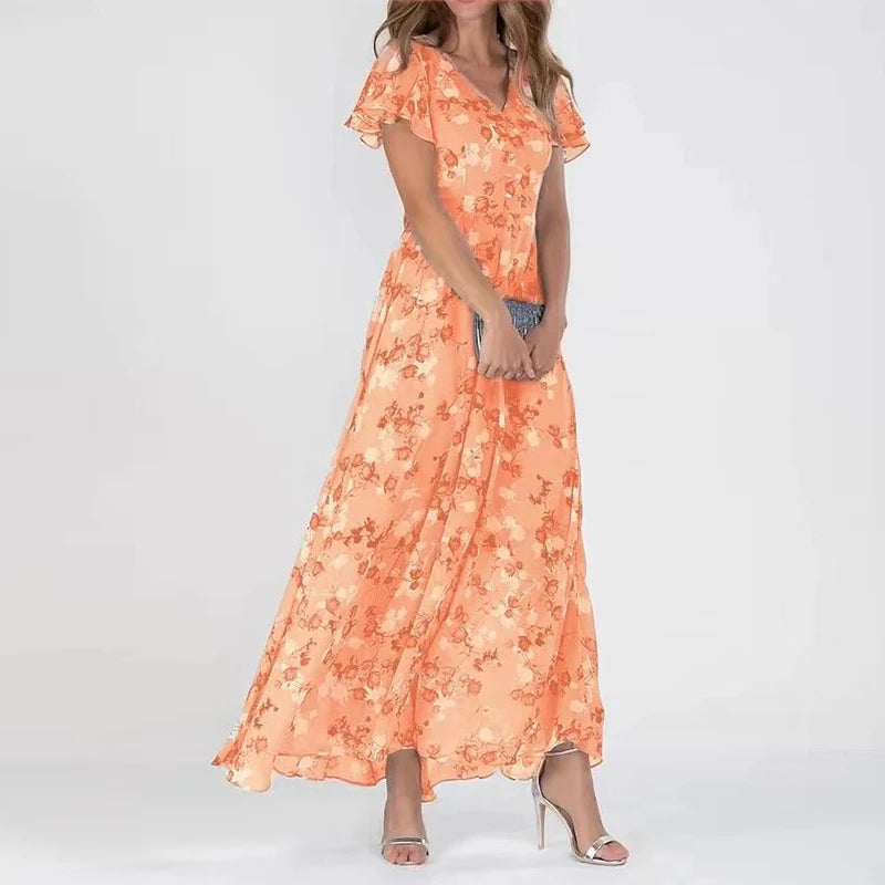 Élise | Sunset Bloom Dress