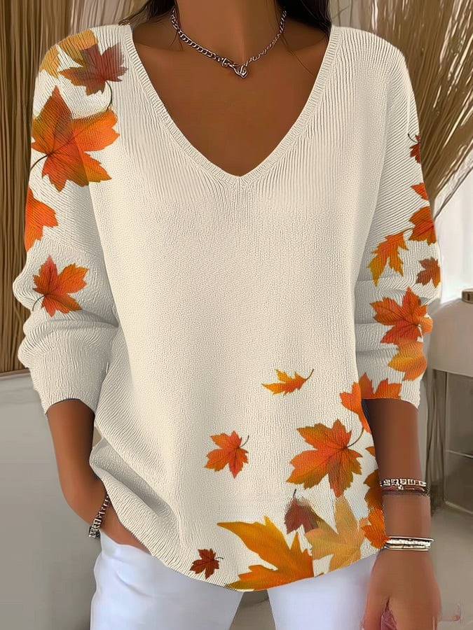 Joanna | Falling Leaves Blouse