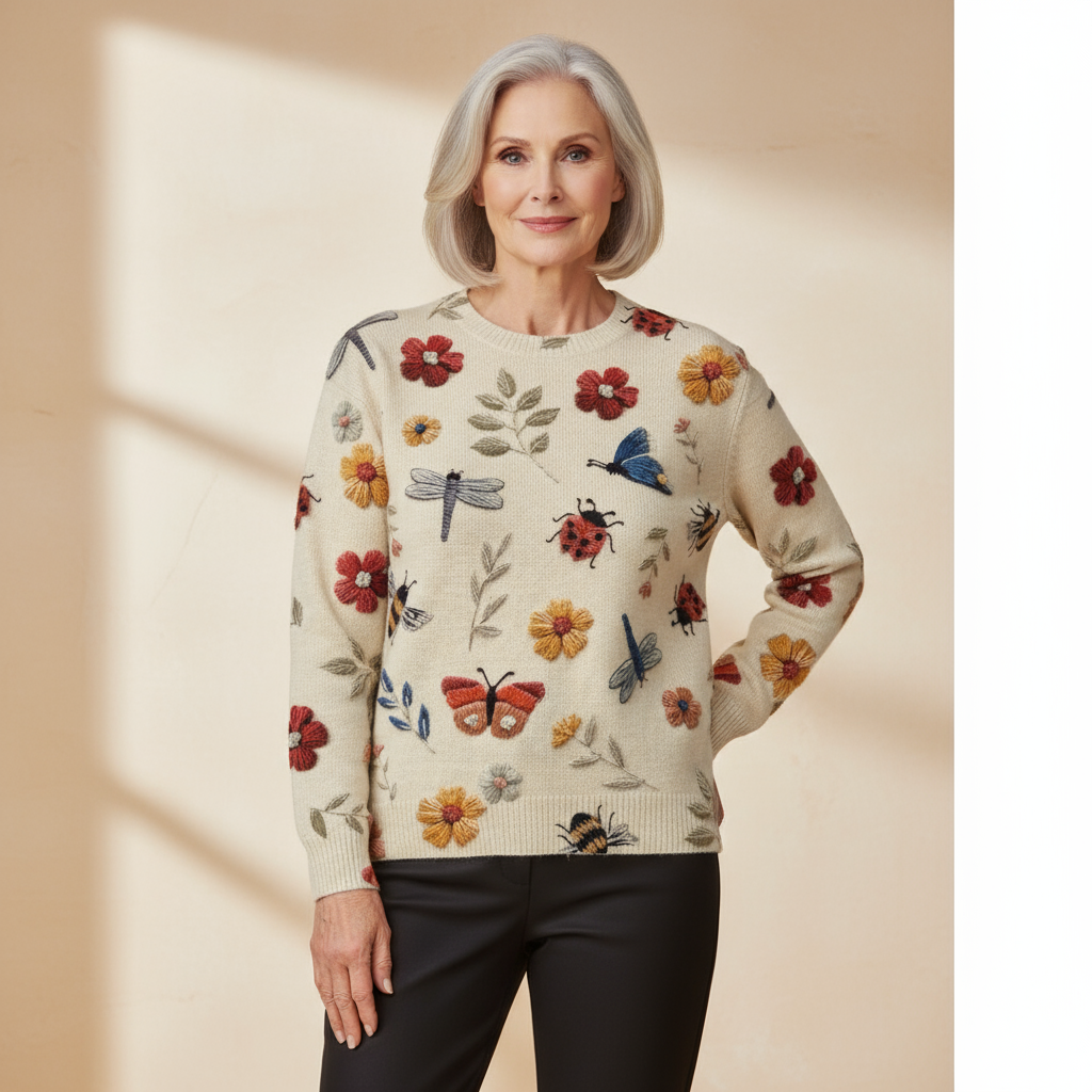 Madeline | Garden Whispers Sweater