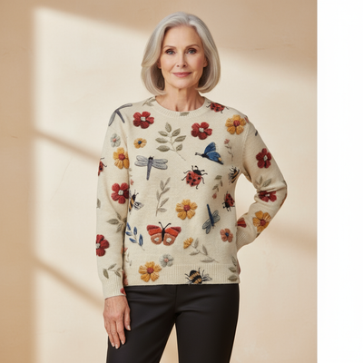 Madeline | Garden Whispers Sweater